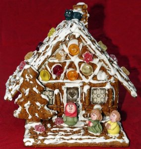 typisches Gingerbread House